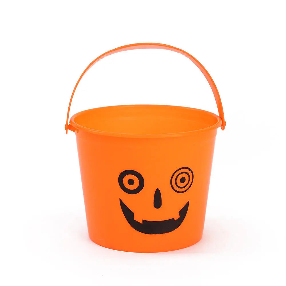 Seau à Bonbons Orange pour Enfant Chic