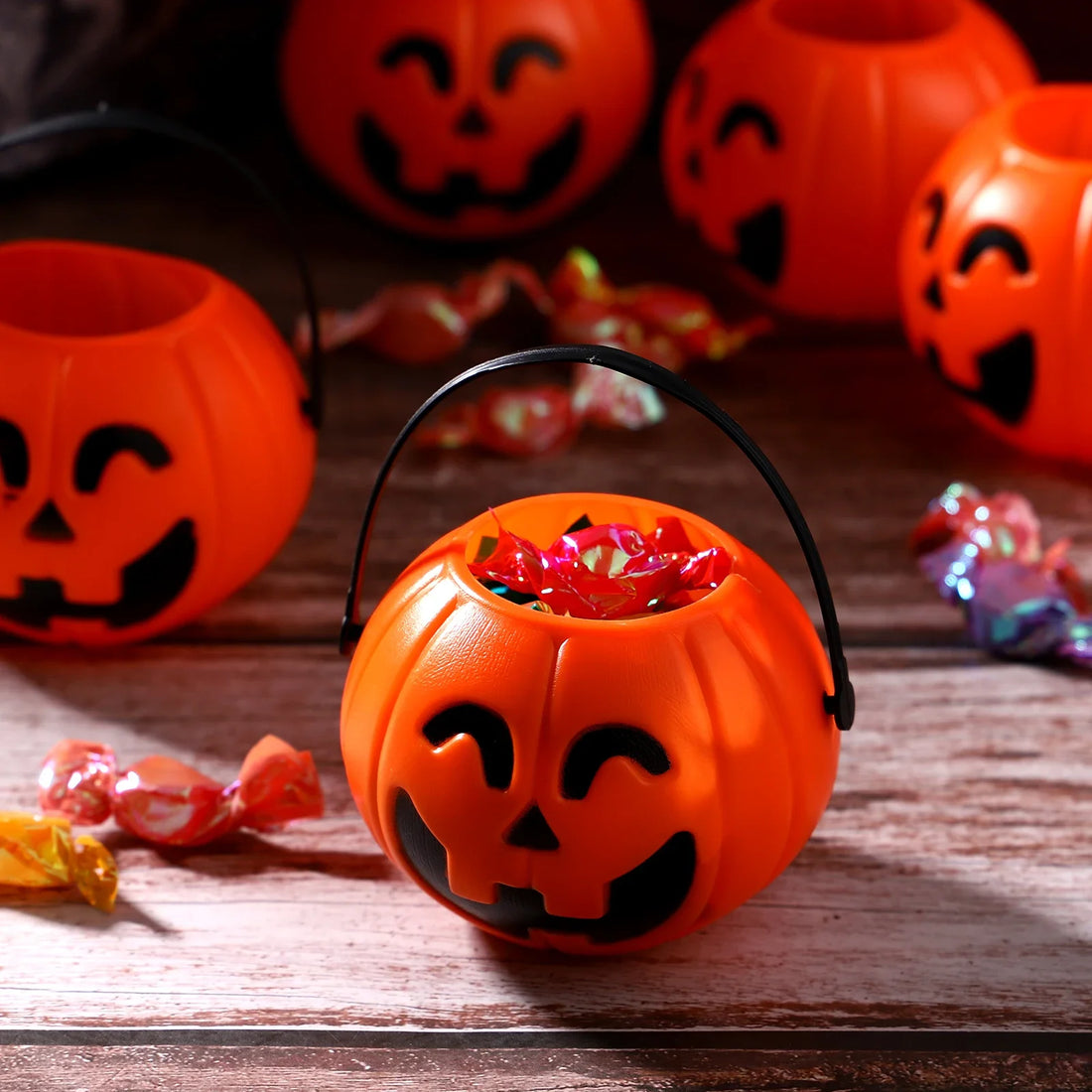 Seau Citrouille Halloween