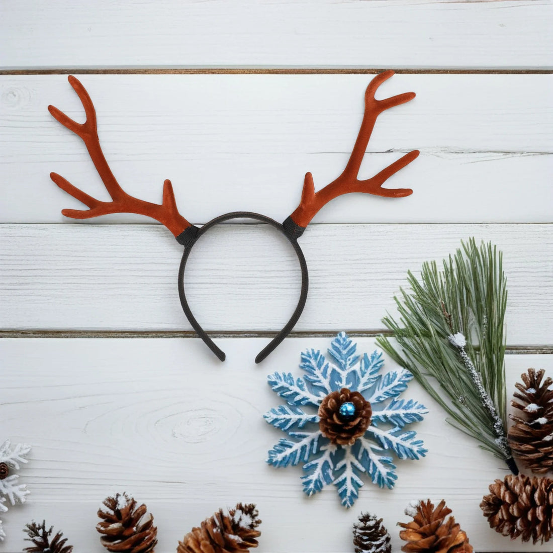 Serre-Tête Cerf Noël Chic