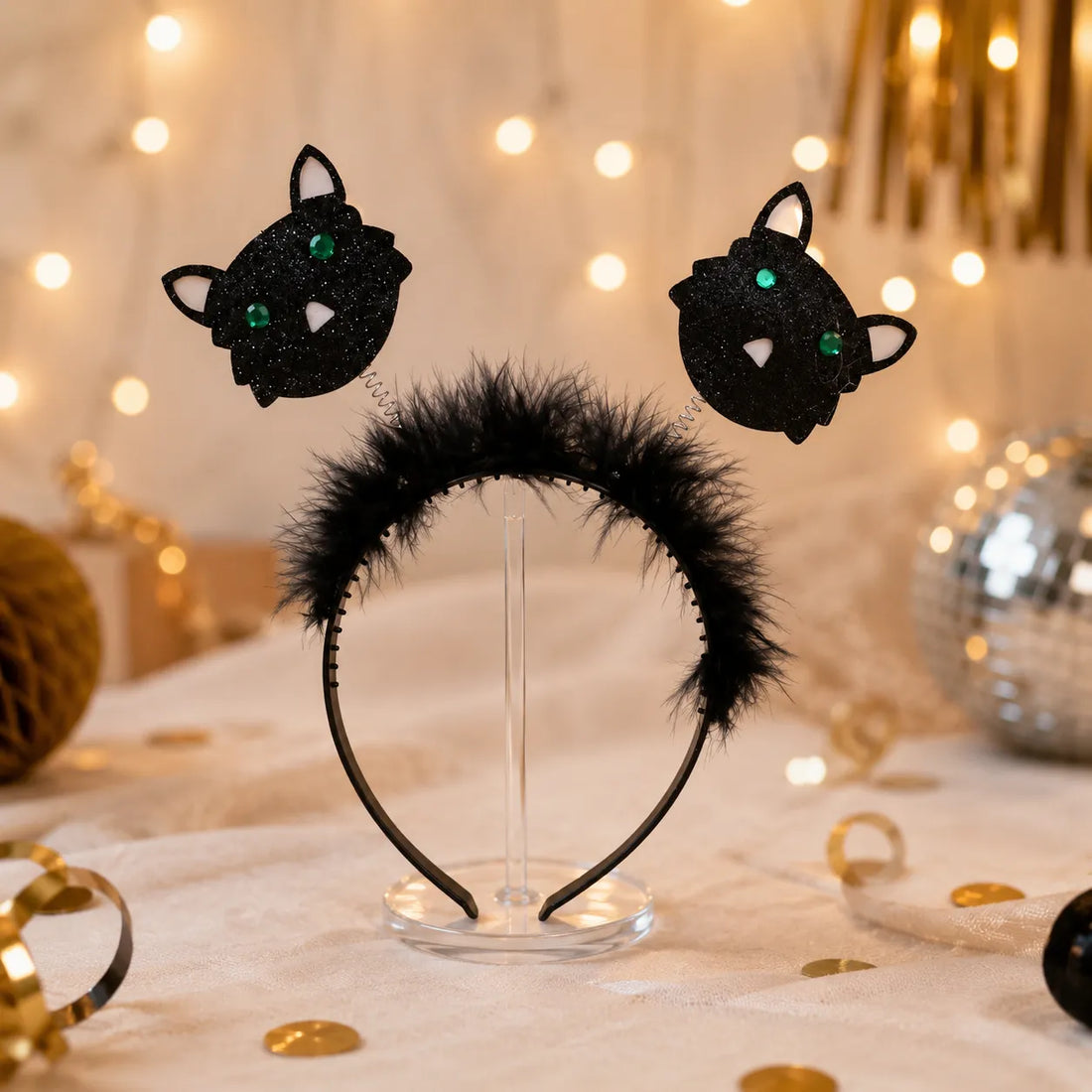 Serre-Tête Chat Halloween amusant
