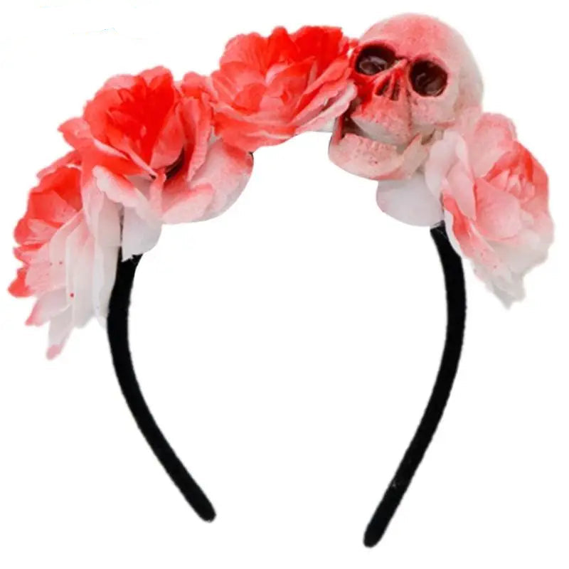 Serre-Tête Fleurs Ensanglanté Durable