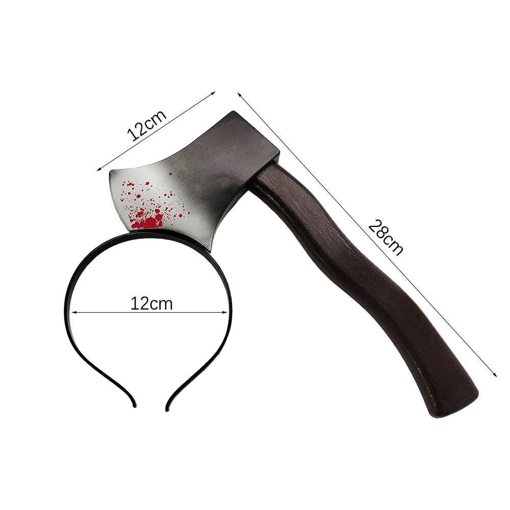 Serre-Tête Hache Halloween Durable