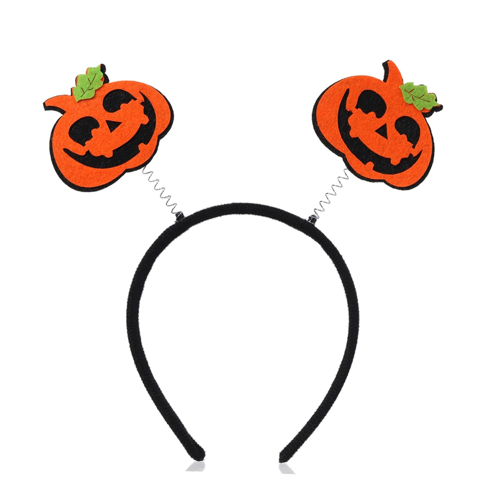Serre-Tête Halloween Citrouille Design