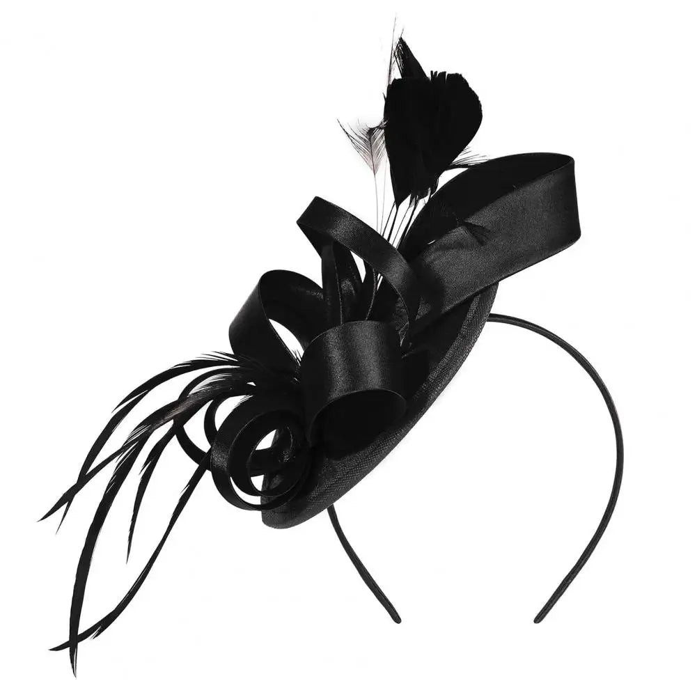Serre-tête Noire Gothique Élégant Halloween chic