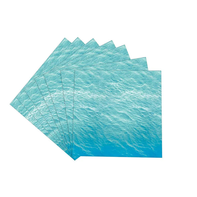 Serviette Anniversaire Mer Bleu
