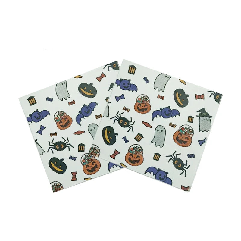 Serviette Halloween Design Chic