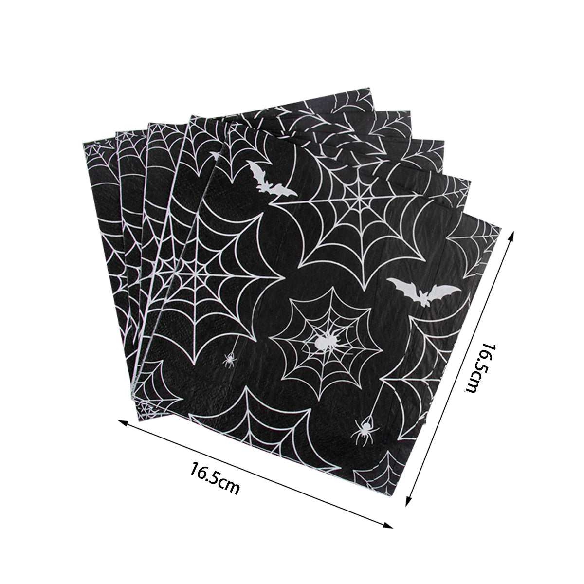 Serviette Halloween Toile d’Araignée Chic