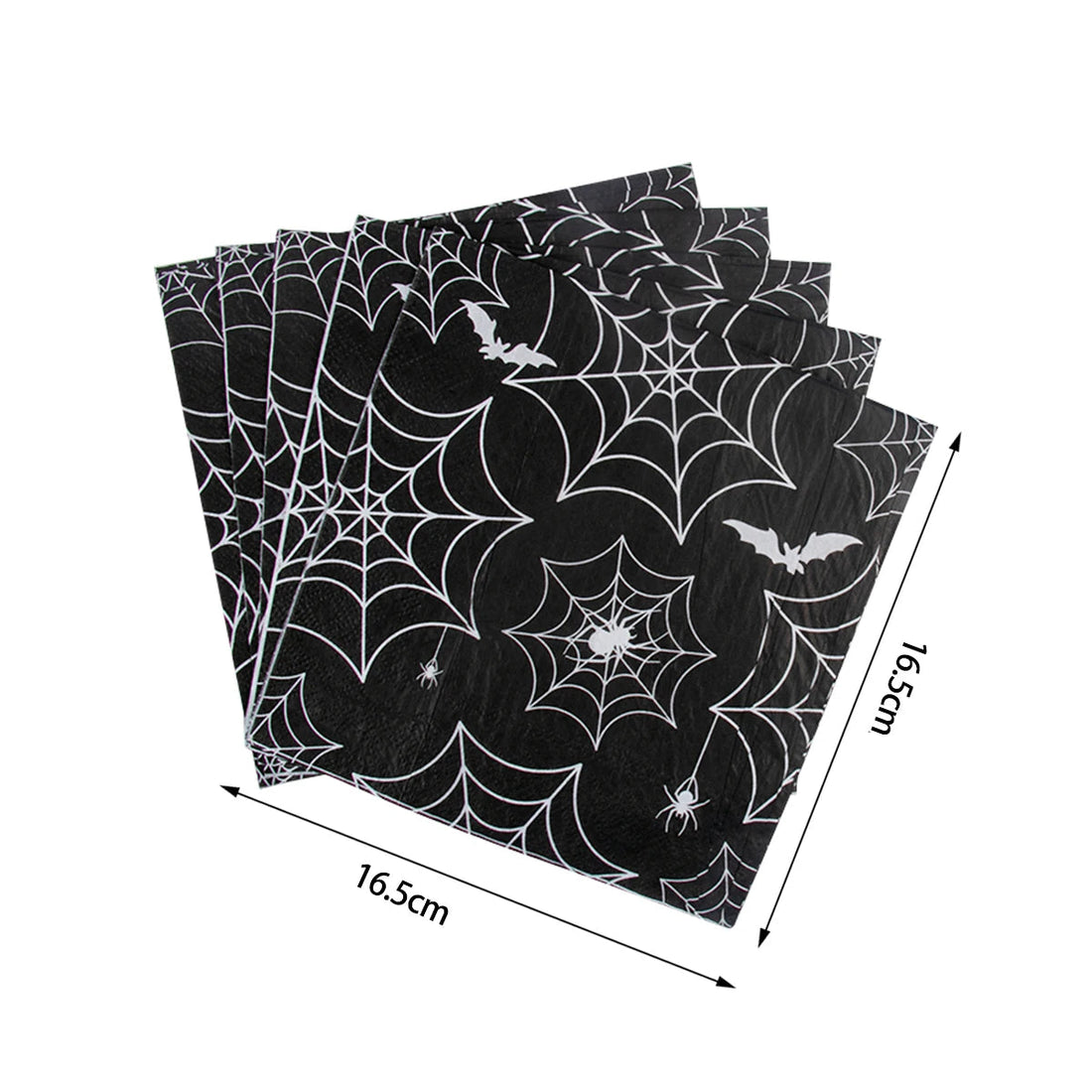Serviette Halloween Toile d’Araignée Chic