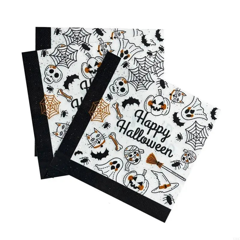 Serviette Happy Halloween Chic