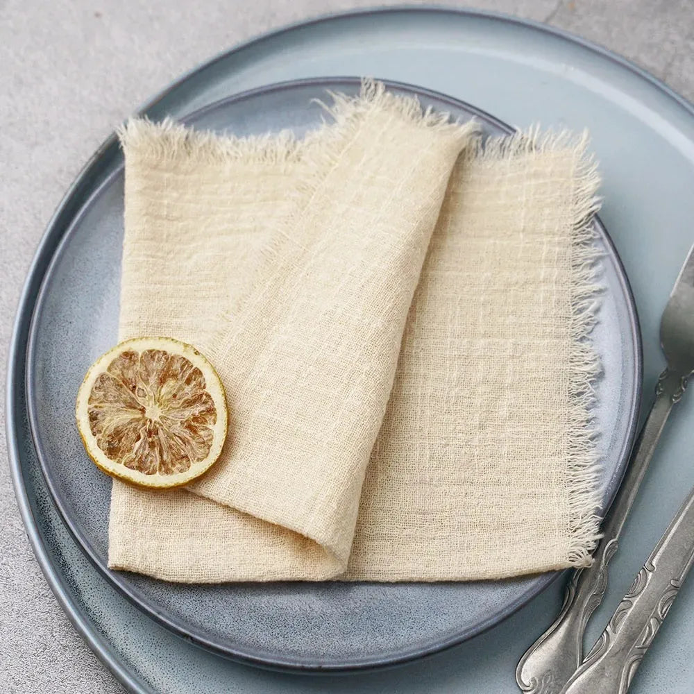 Serviette de Table Boho Beige1