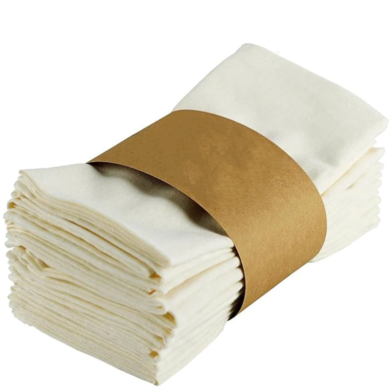 Serviette de Table Minimaliste Beige