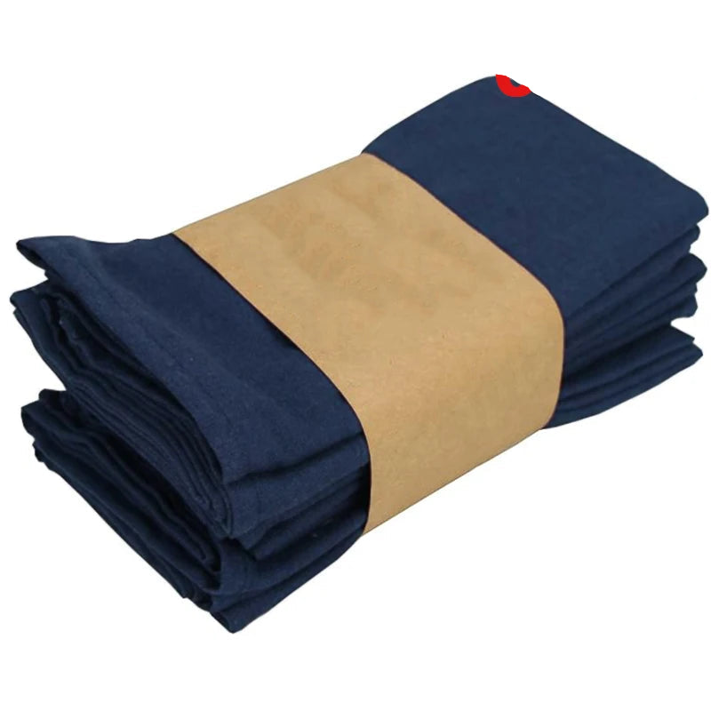 Serviette de Table Minimaliste Bleu