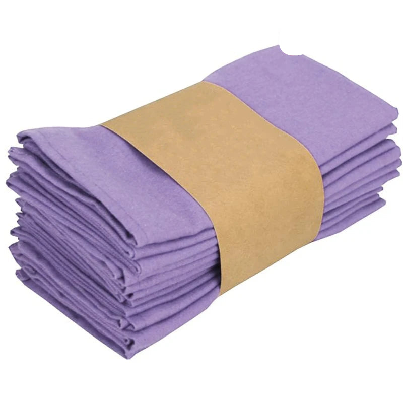Serviette de Table Minimaliste Violet