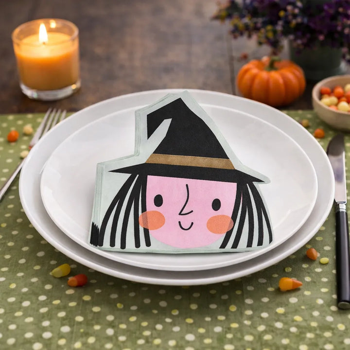 Serviette de Table Sorcière