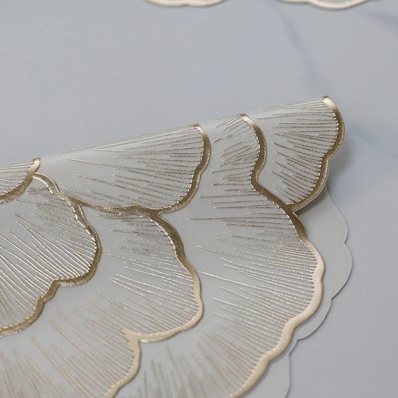 Set De Table Fleur Élégant  1pc