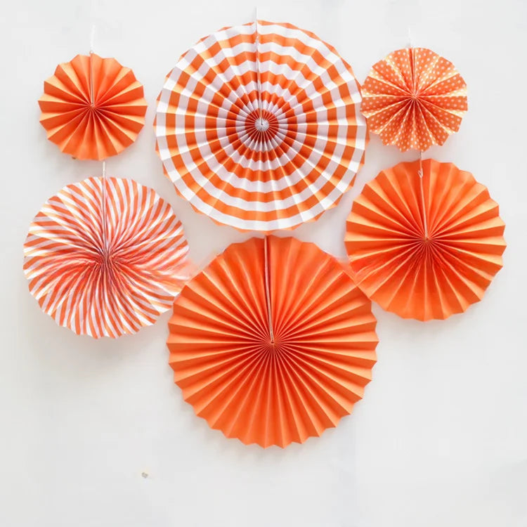 Set de Rosaces Oranges Festive