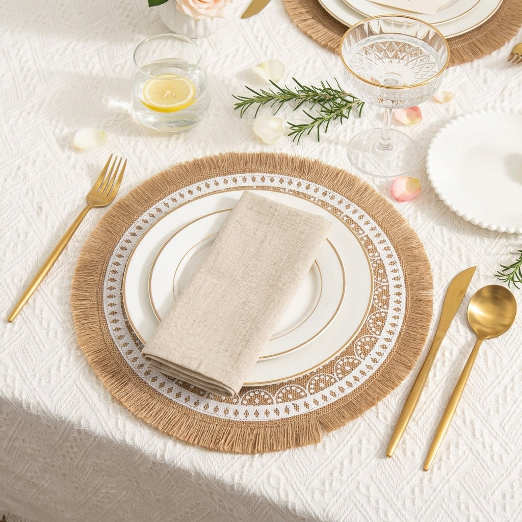 Set de Table Bohème à Franges