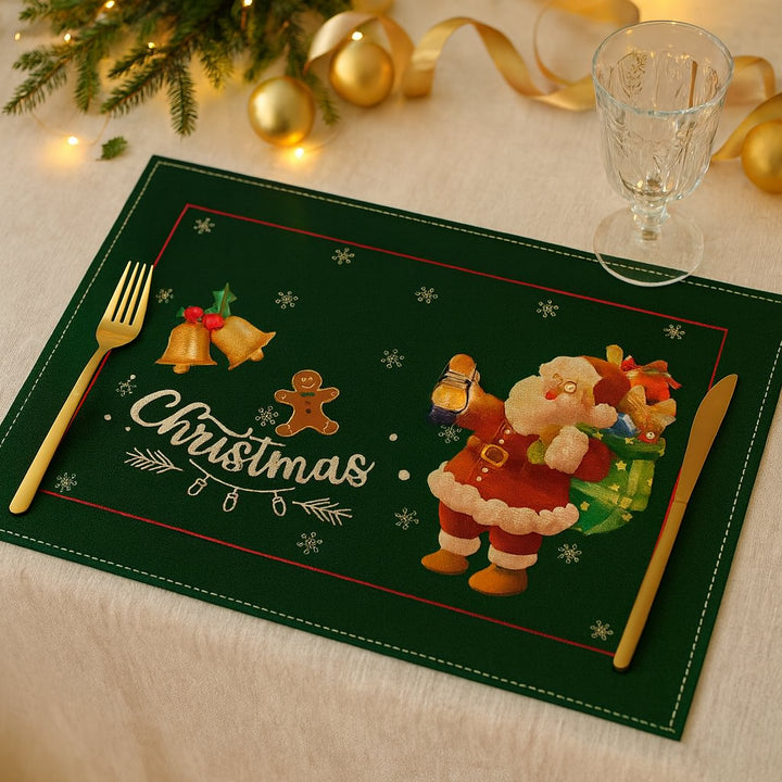 Set de Table Christmas Vert stylé