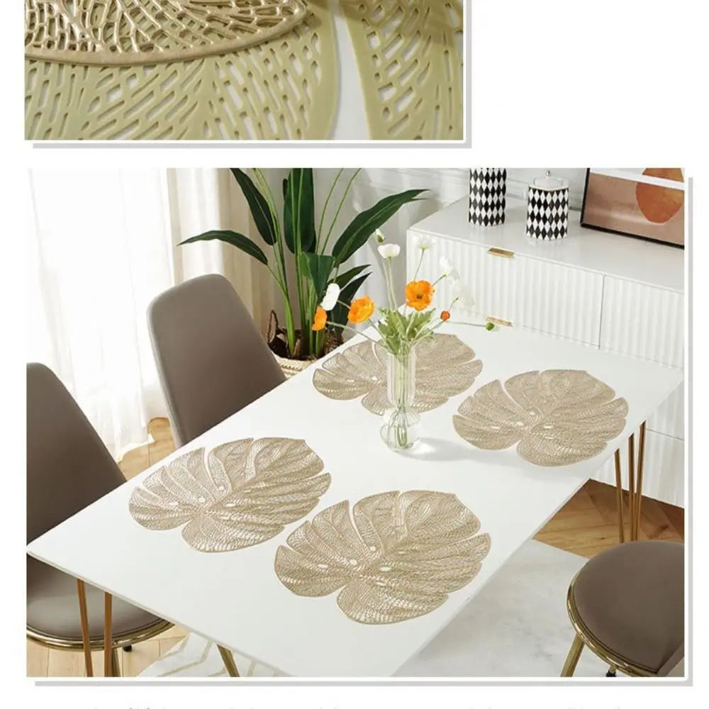 Set de Table Mariage Original Doré Chic