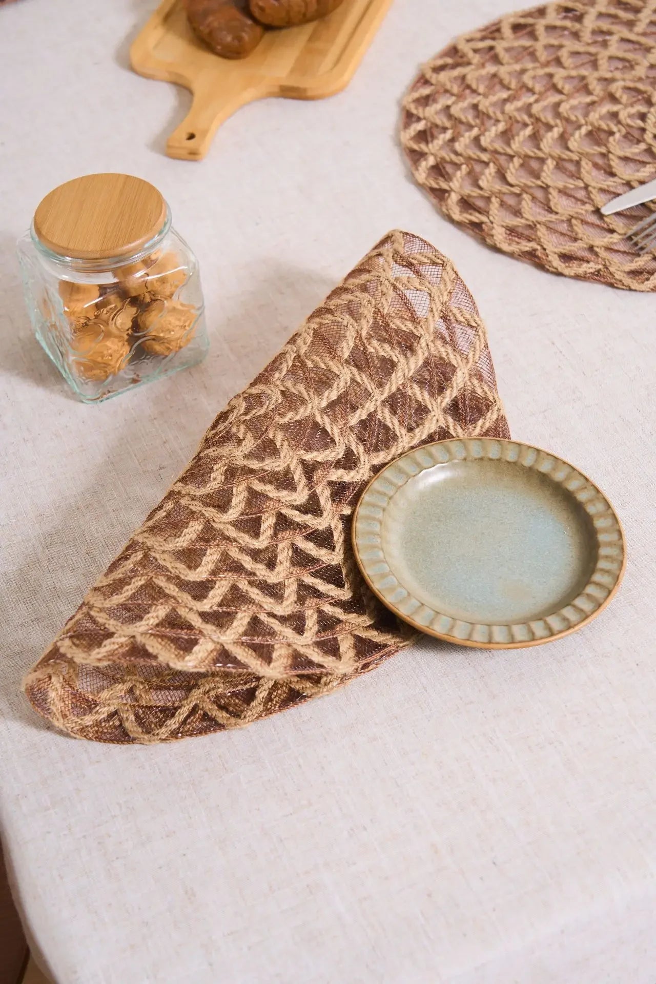 Set de Table Mariage Rosace Originale