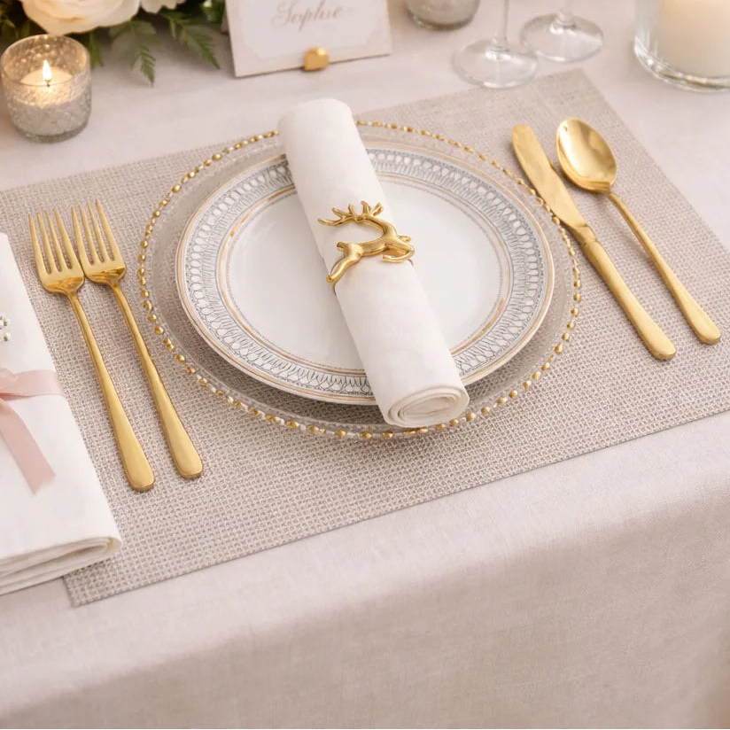 Set de Table en Bambou Tissé 