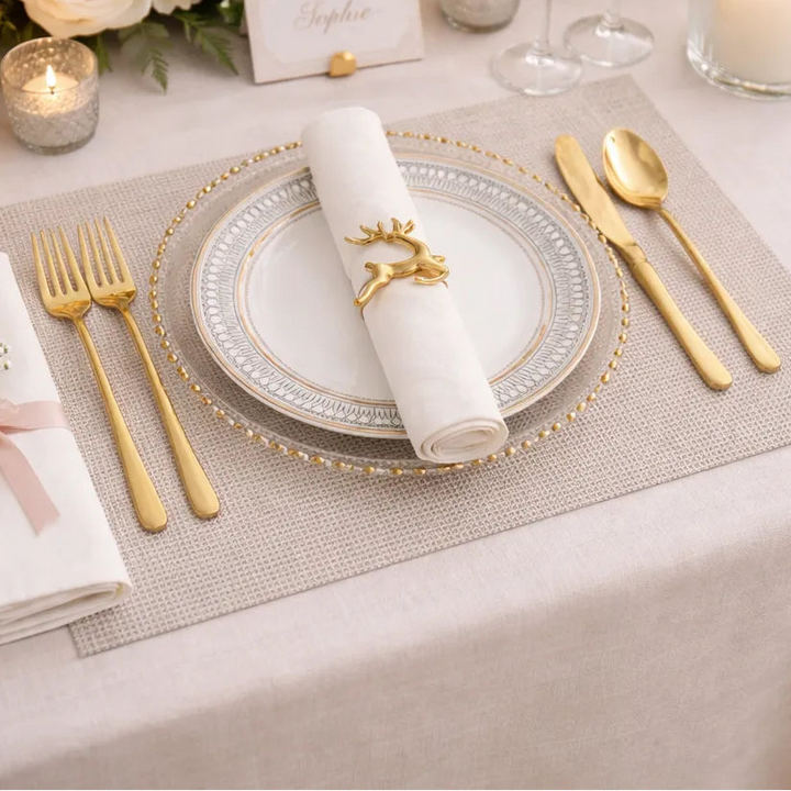 Set de Table en Bambou Tissé 