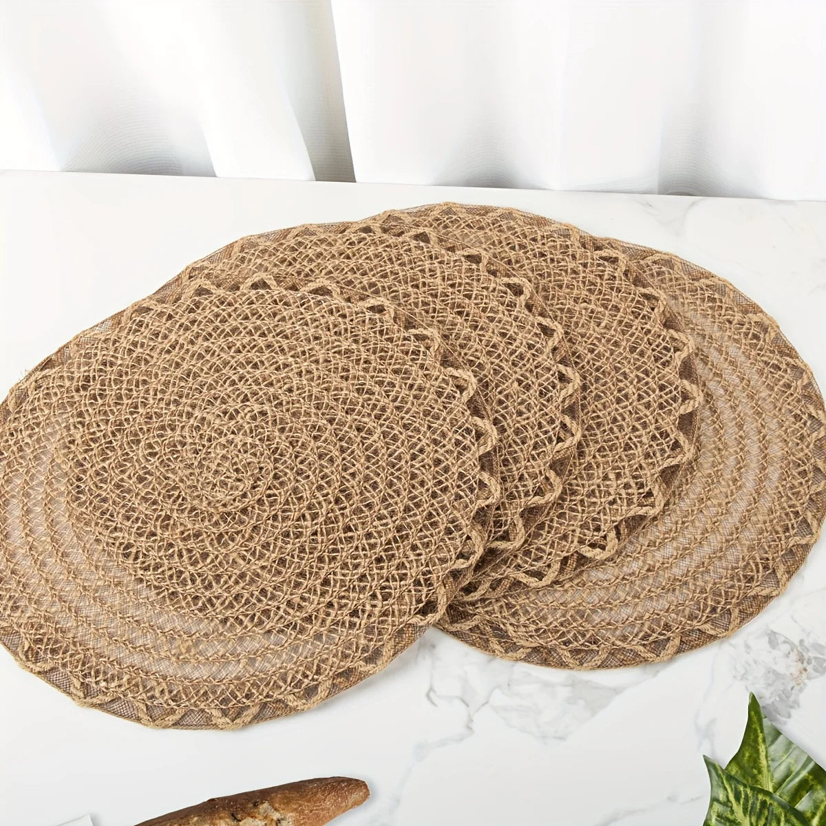 Set de Tale Mariage Design en Jute Traditionnel