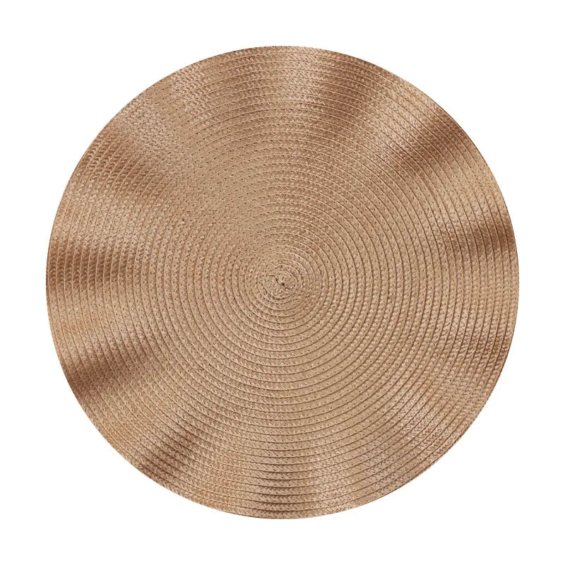Set de Tale Mariage Rond Minimaliste Design
