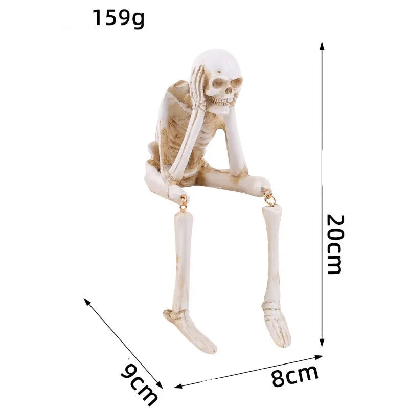 Squelette Déco pour Halloween Durable