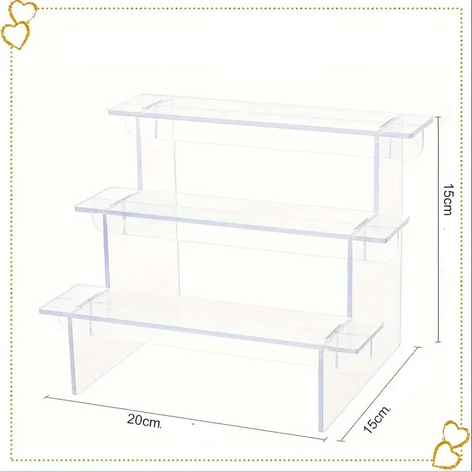 Support Cupcake en Acrylique Escalier