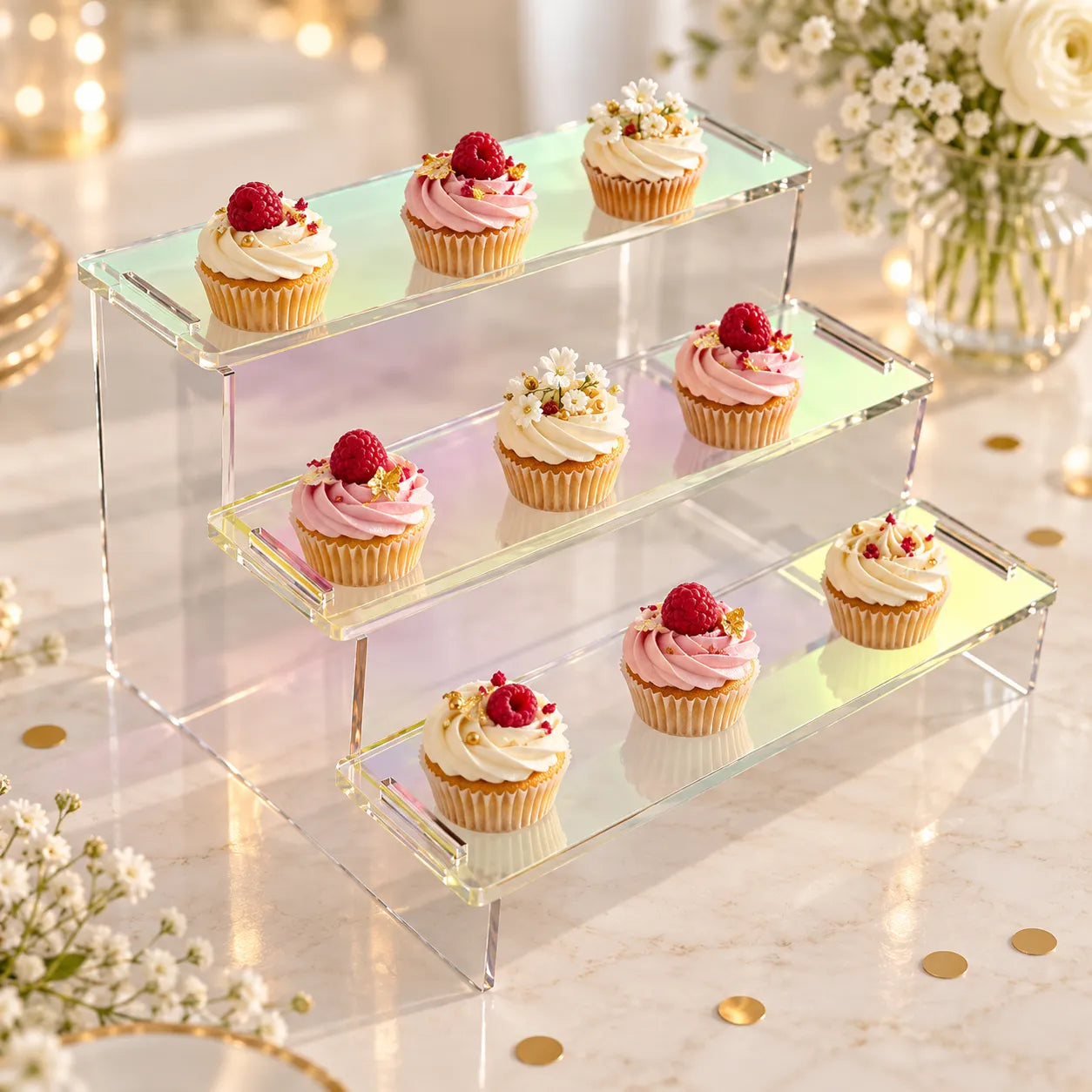 Support Cupcake en Acrylique classe