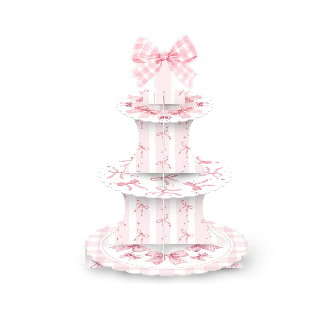 Support à Cupcakes à Nœuds Design