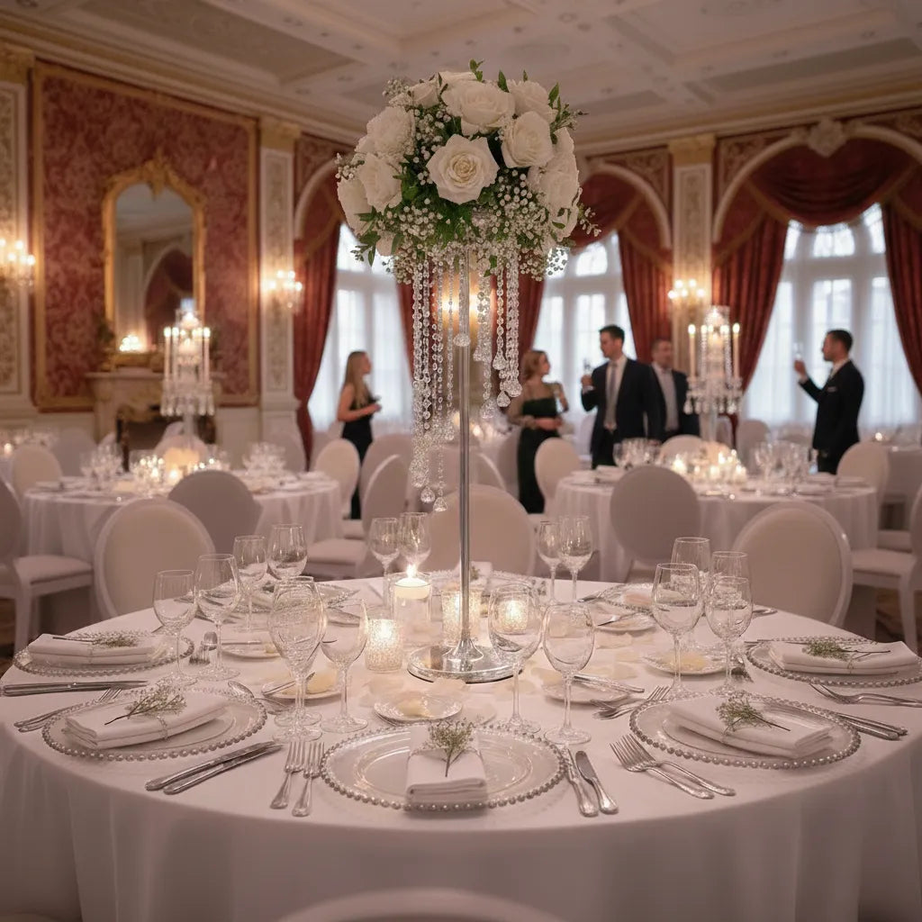 Support à Fleurs Décoratif Table Mariage luxe