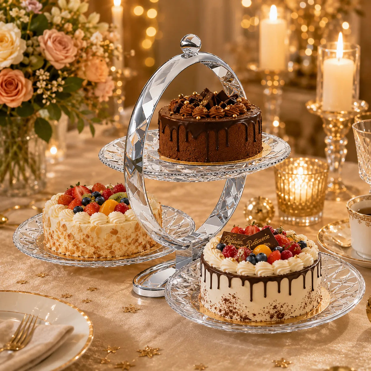 Support à Gâteau Raffiné