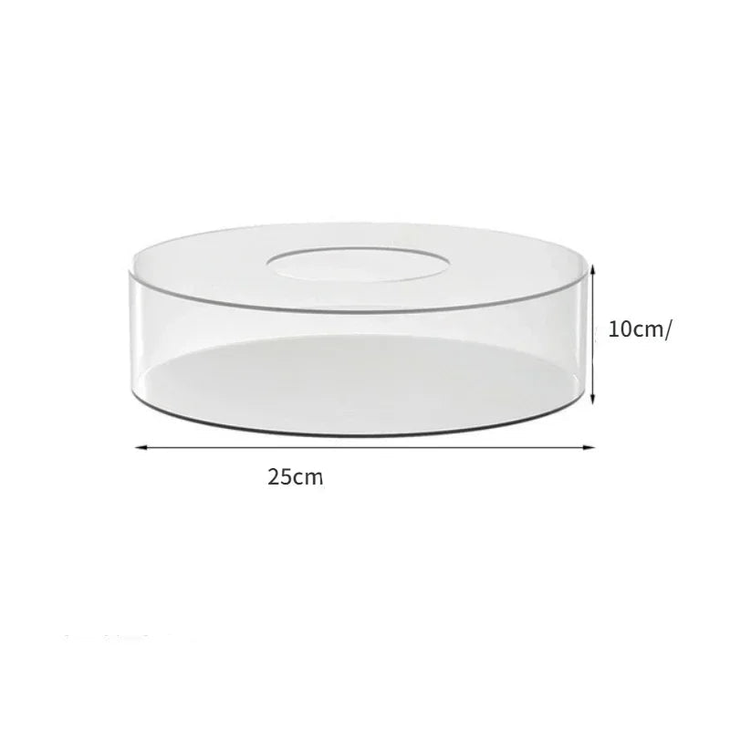 Support à Gâteau Transparent Elégant