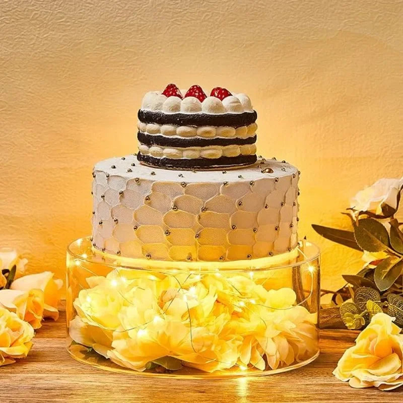 Support à Gâteau Transparent Moderne