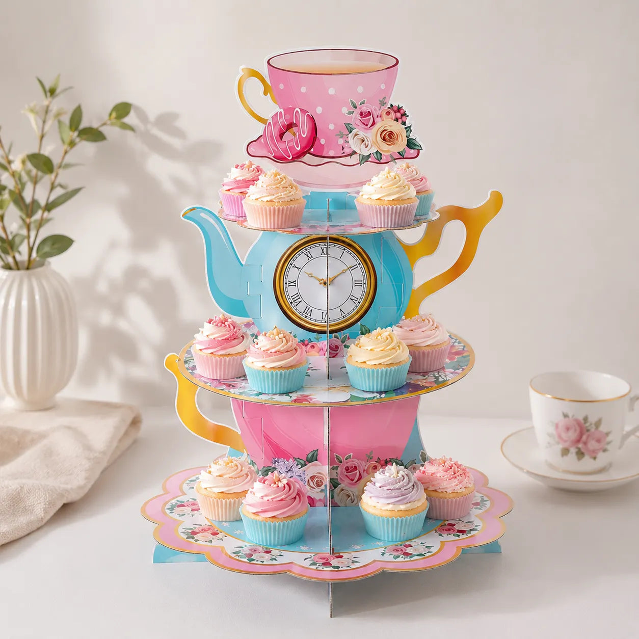 Support pour Cupcakes Design Harmonieux