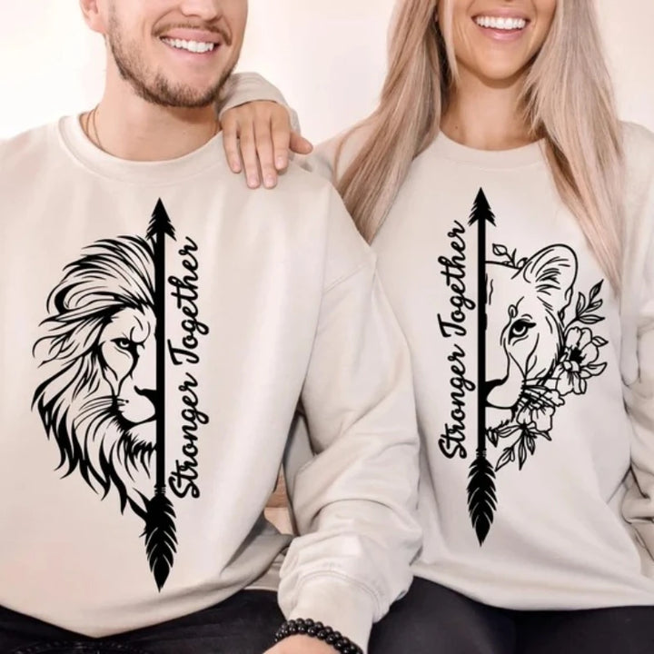 Sweat Saint-Valentin Assorti pour Couple