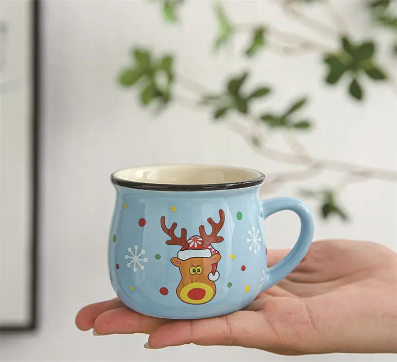 Tasse Noël Bleue Adorable