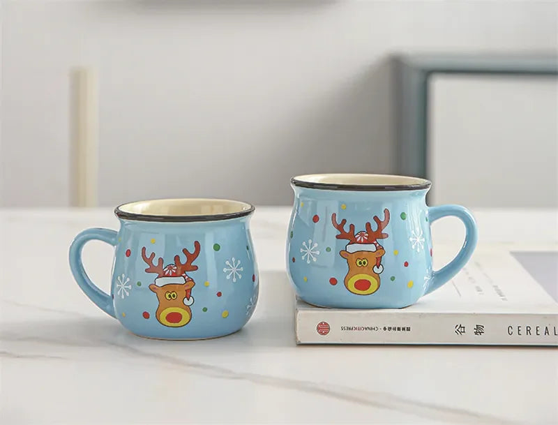 Tasse Noël Bleue Joyeux