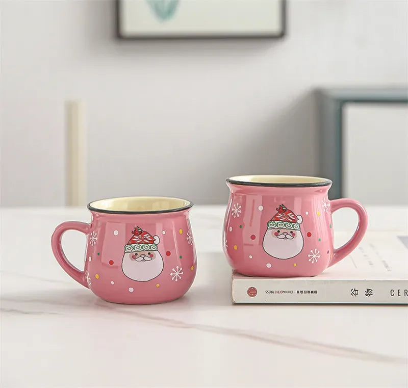 Tasse Noël Rose