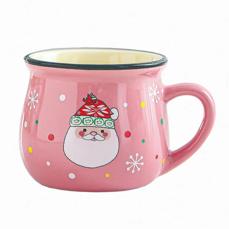 Tasse Noël Rose Design