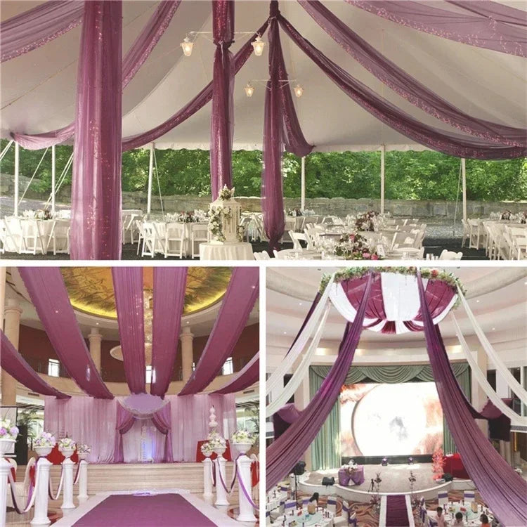 Tenture Mariage élégante luxe