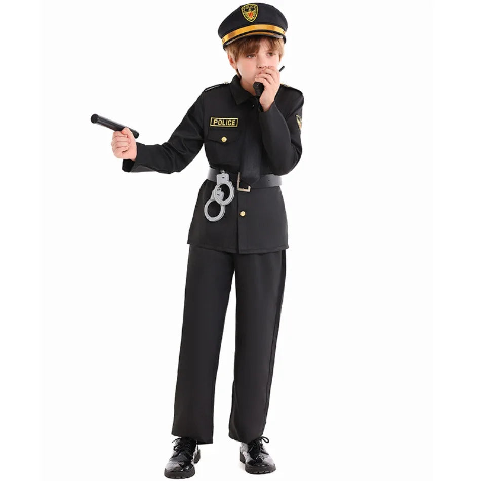 Tenue Police Noire stylé