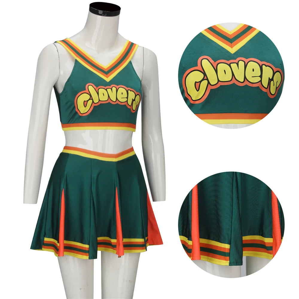 Uniforme Pompom Girl Vert tendance