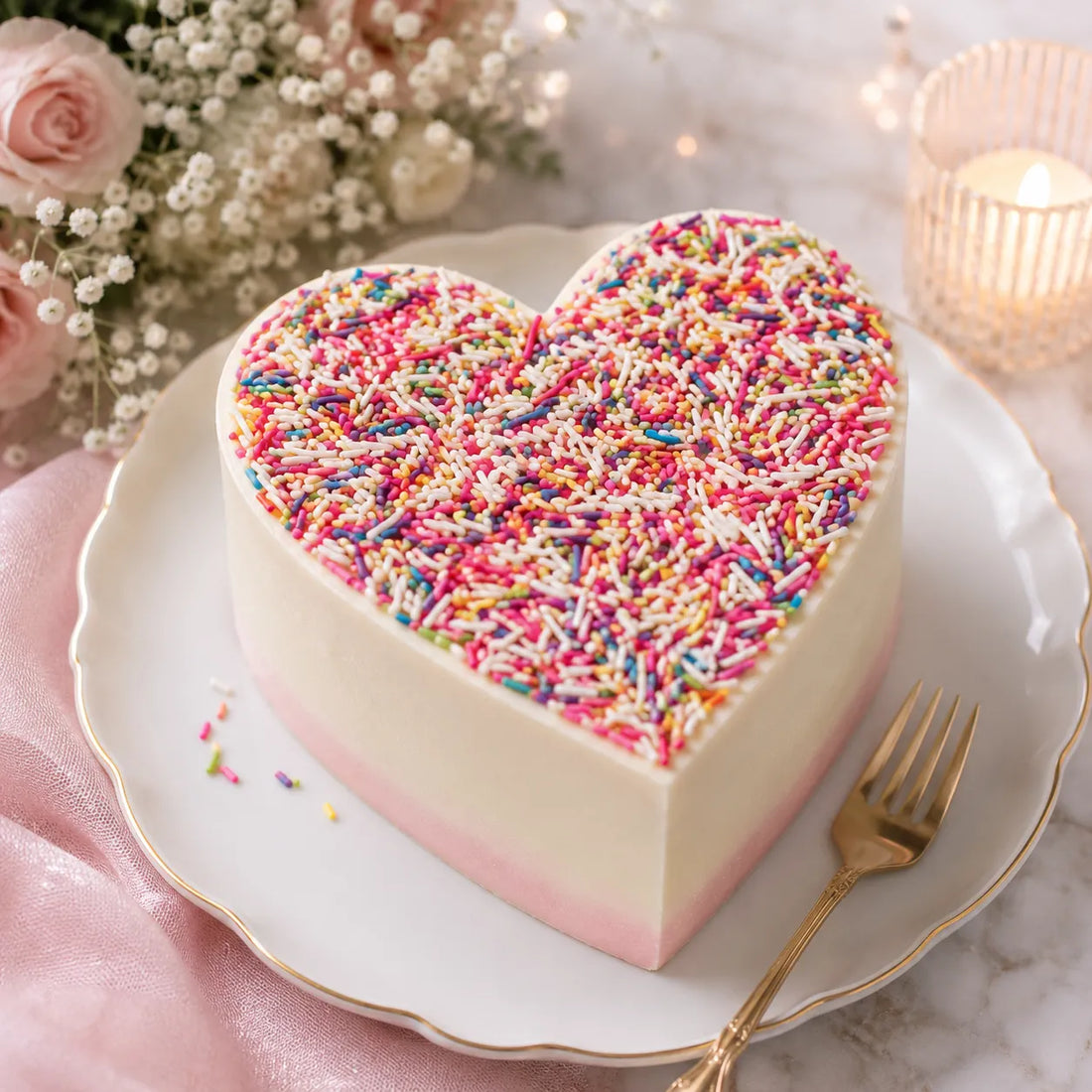 Vermicelle Gâteau Multicolore