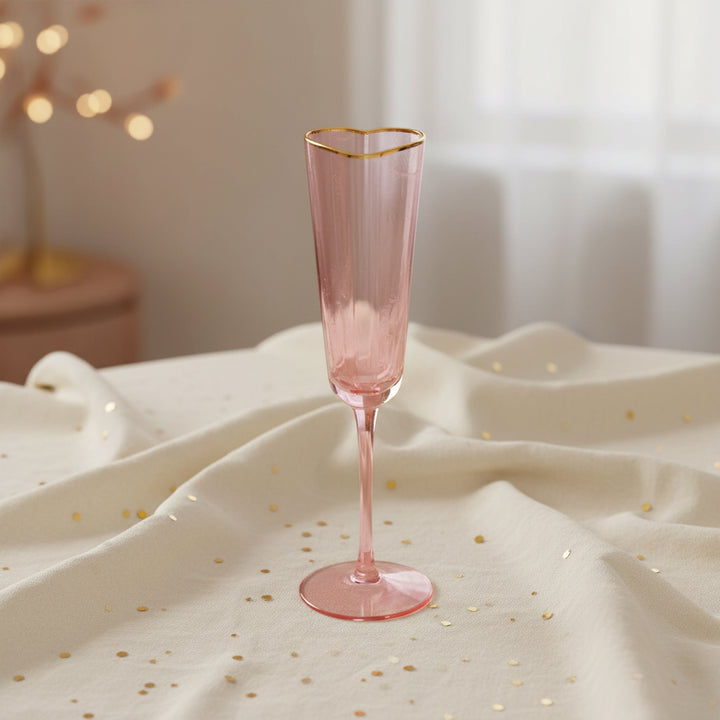 Verre à Champagne Saint-Valentin