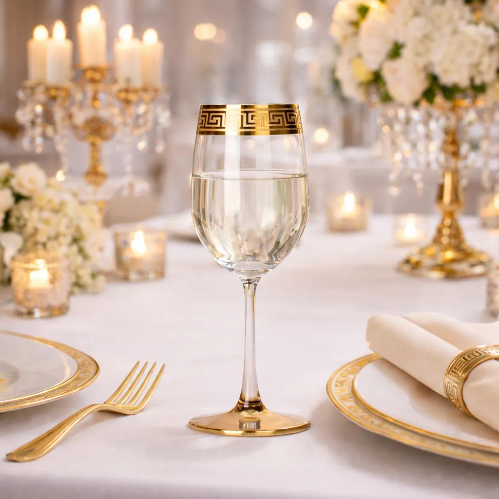 Verre à Vin Mariage Elégant