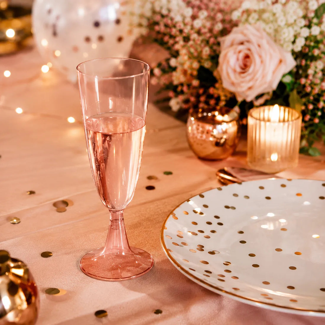 Verre a Champagne Jetable Classe