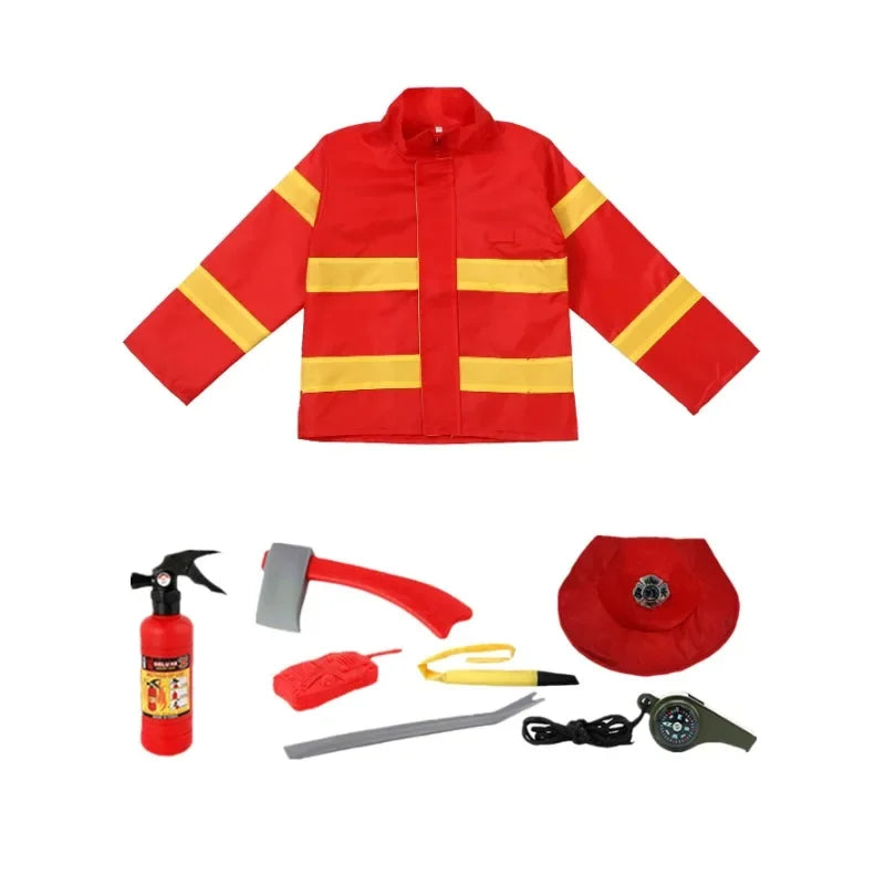 Veste Pompier Accessoirisée Complet
